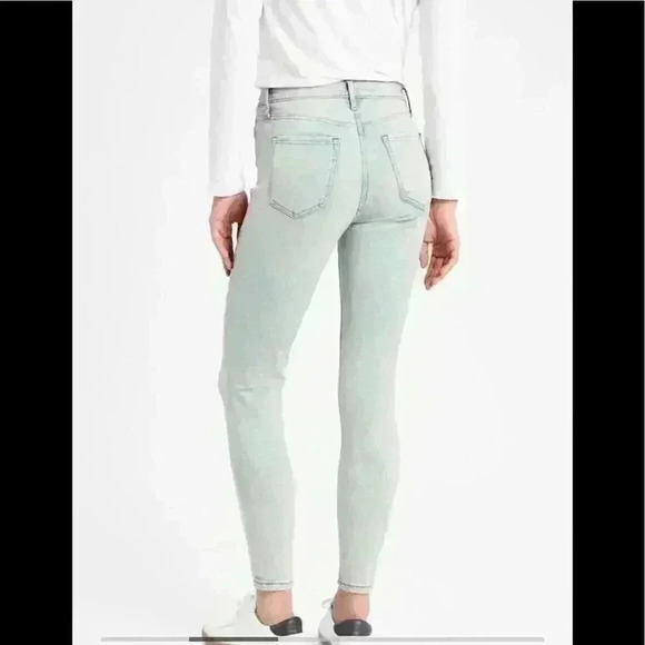 Banana Republic High-Rise Acid Wash Skinny Jean - Picture 2 of 7